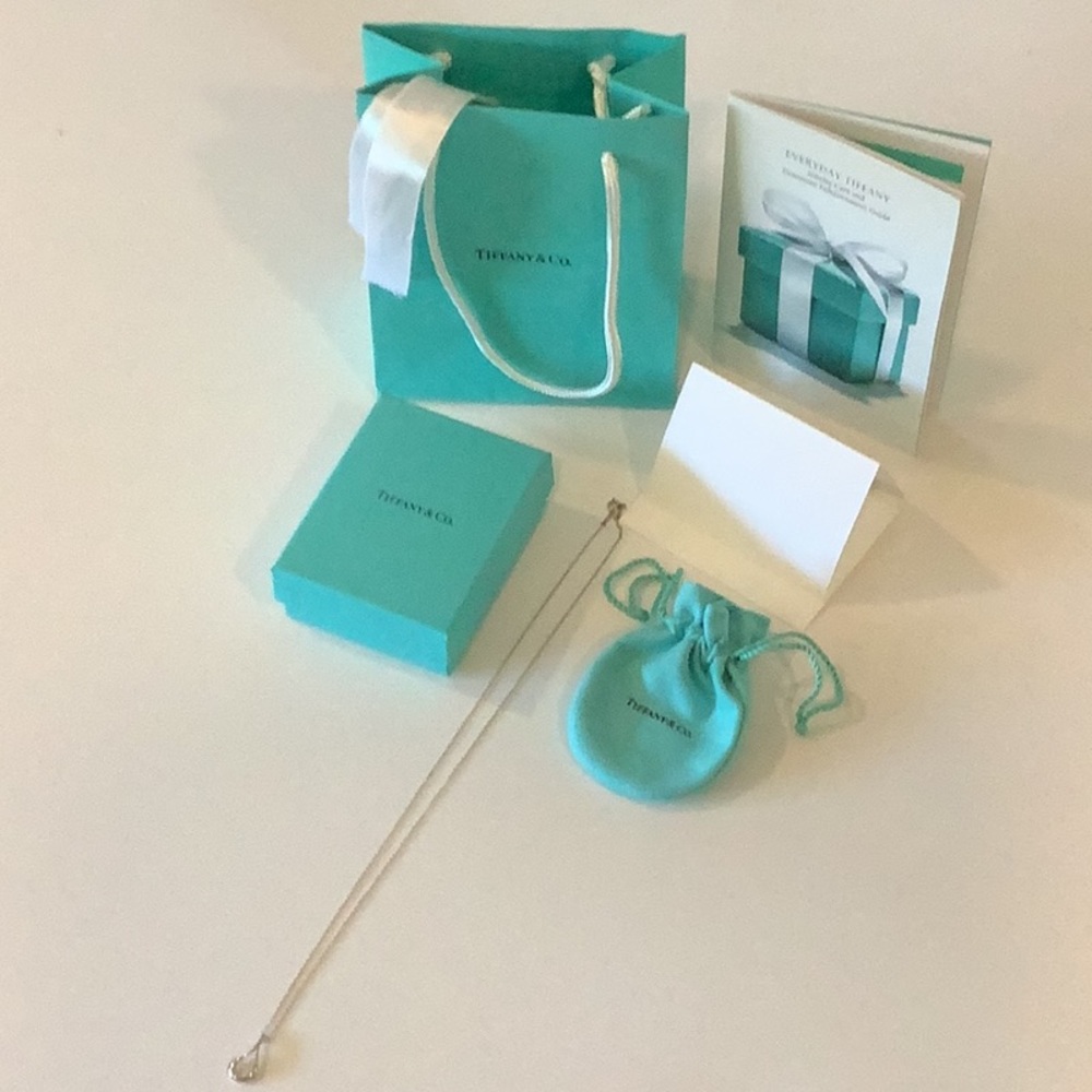 Authentic Tiffany teardrop pendant